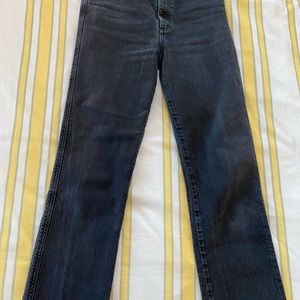 AGOLDE pinch waist high rise kick flare